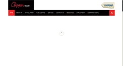 Desktop Screenshot of clippermagazine.com